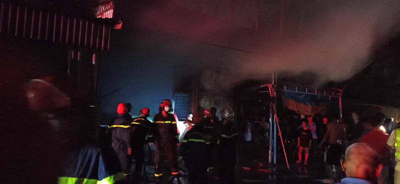 Thông tin về vụ cháy tại nhà dân tại thôn Phủ Niệm, xã Thái Sơn, huyện An Lão